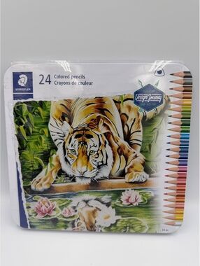 Staedtler 24 Colored Pencils Set arts, school supply, drawing